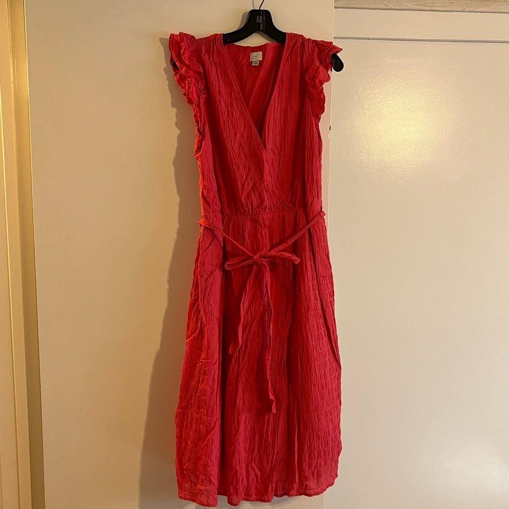 Orange dress